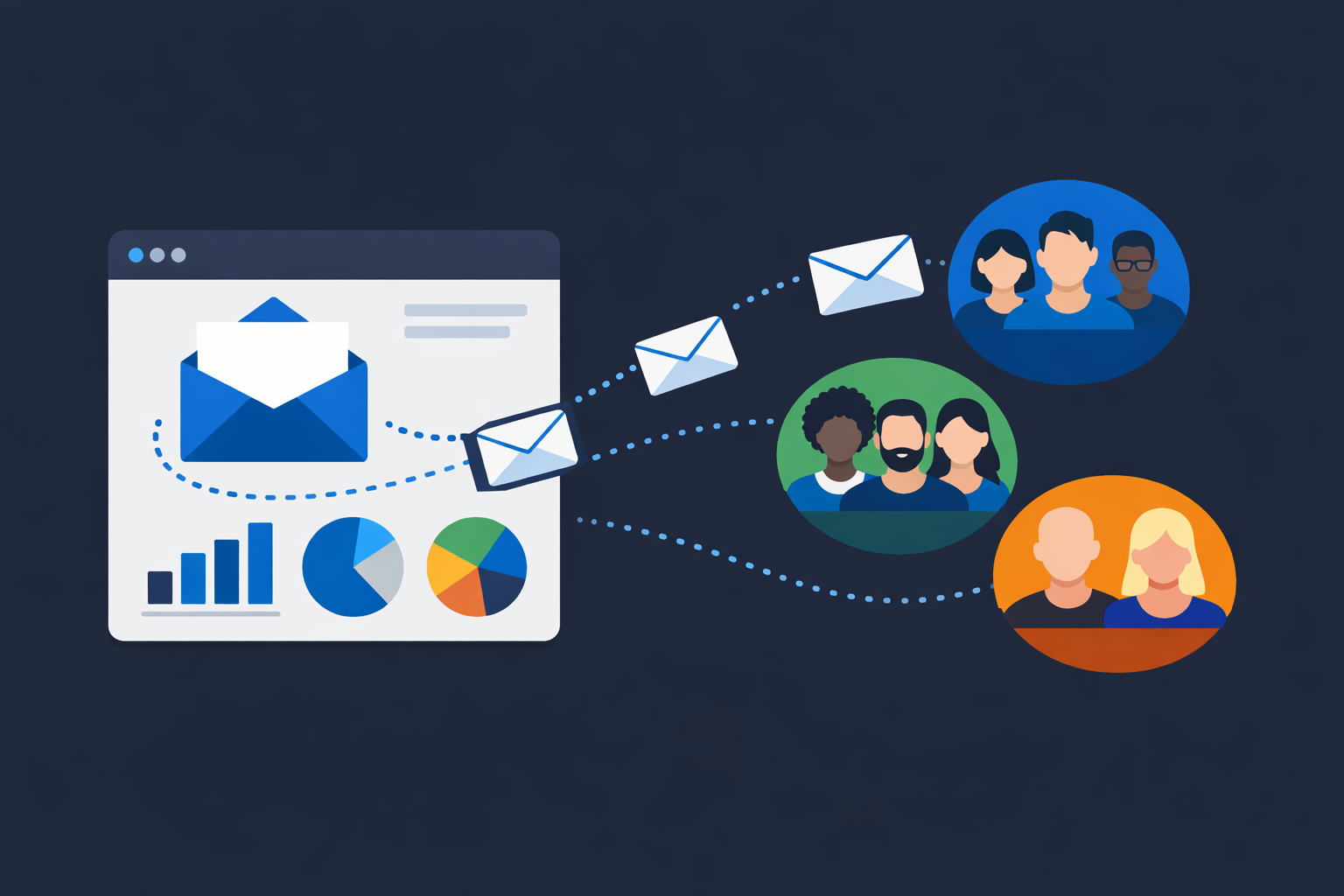 Marketing Automation illustratie