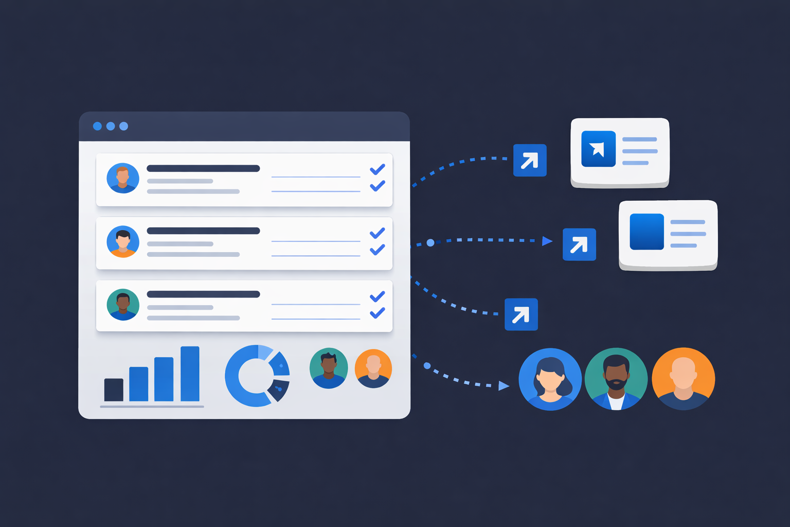 Vacature Manager illustratie